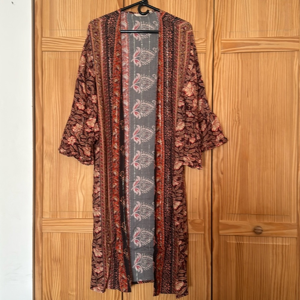 NWOT Soft Surroundings Kimono Sz Med